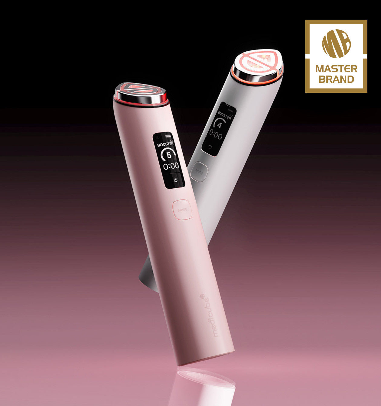 𝗠𝗘𝗗𝗜𝗖𝗨𝗕𝗘 AGE-R Booster Pro EX White Çok Fonksiyonlu Cilt Bakım Cihazı