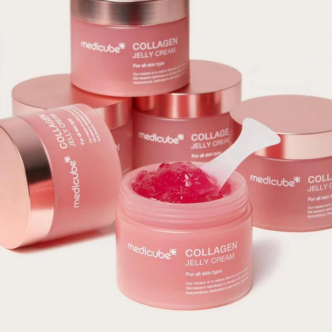 𝗠𝗘𝗗𝗜𝗖𝗨𝗕𝗘 Collagen Jelly Cream Yoğun Nemlendirici ve Dolgunlaştırıcı Jel Krem 110ml