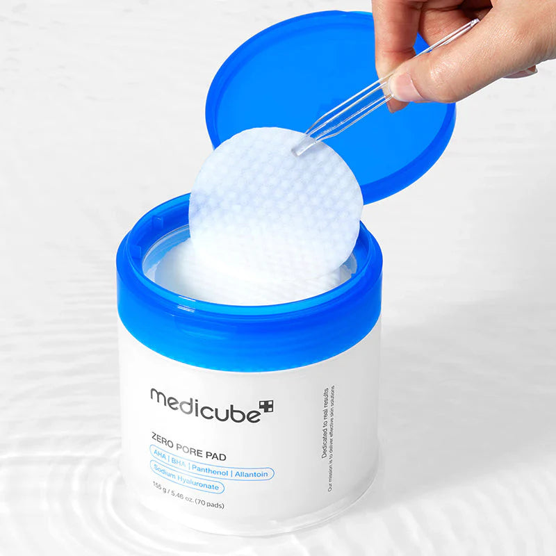 𝗠𝗘𝗗𝗜𝗖𝗨𝗕𝗘 Zero Pore Pad 2.0 Gözenek Sıkılaştırıcı Tonik Ped (70 Adet)