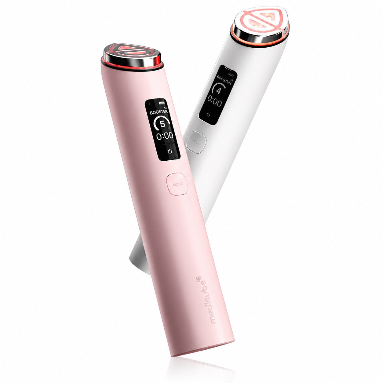 𝗠𝗘𝗗𝗜𝗖𝗨𝗕𝗘 AGE-R Booster Pro EX White Çok Fonksiyonlu Cilt Bakım Cihazı