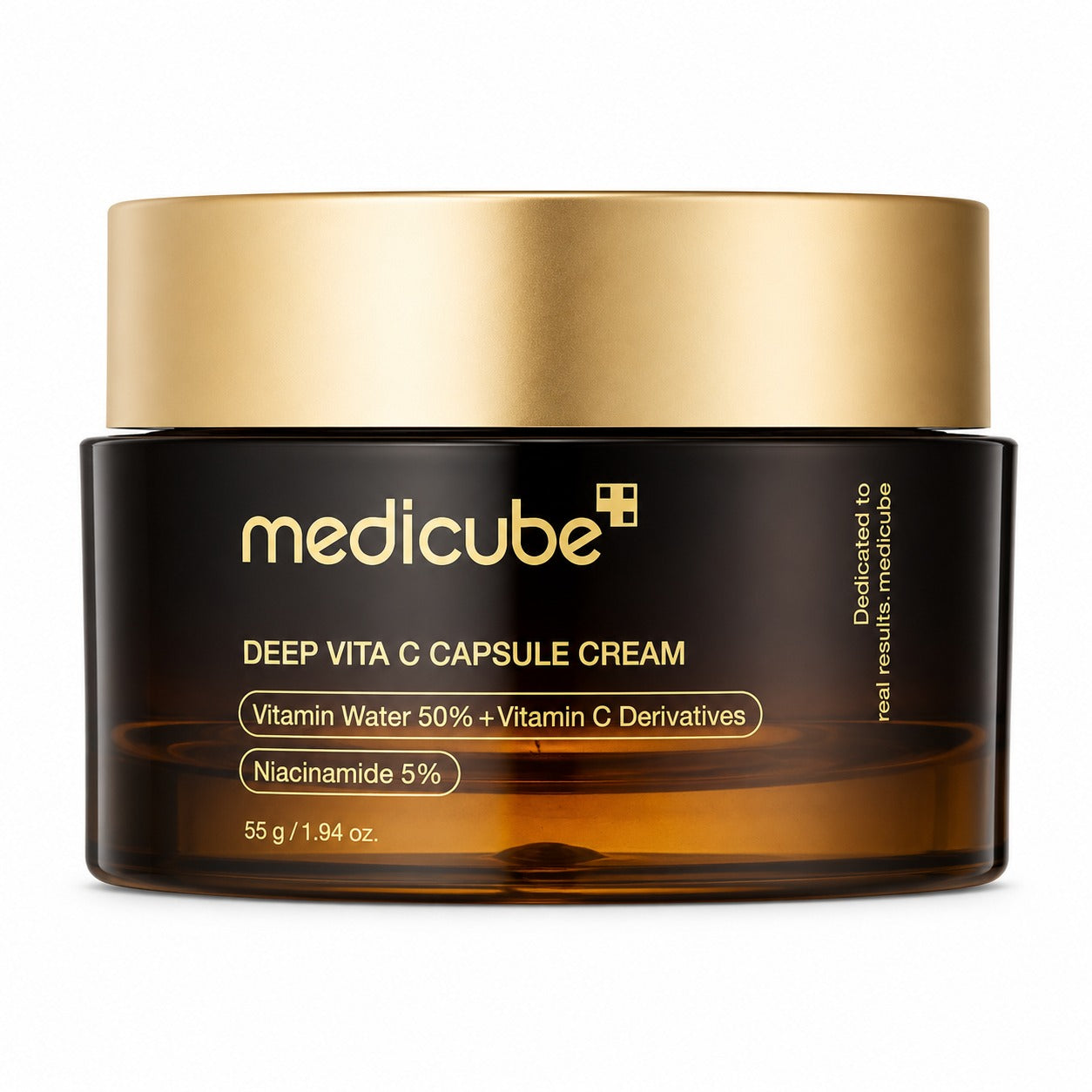 𝗠𝗘𝗗𝗜𝗖𝗨𝗕𝗘 Deep Vita C Capsule Cream Aydınlatıcı ve Leke Karşıtı C Vitamini Kremi 55g