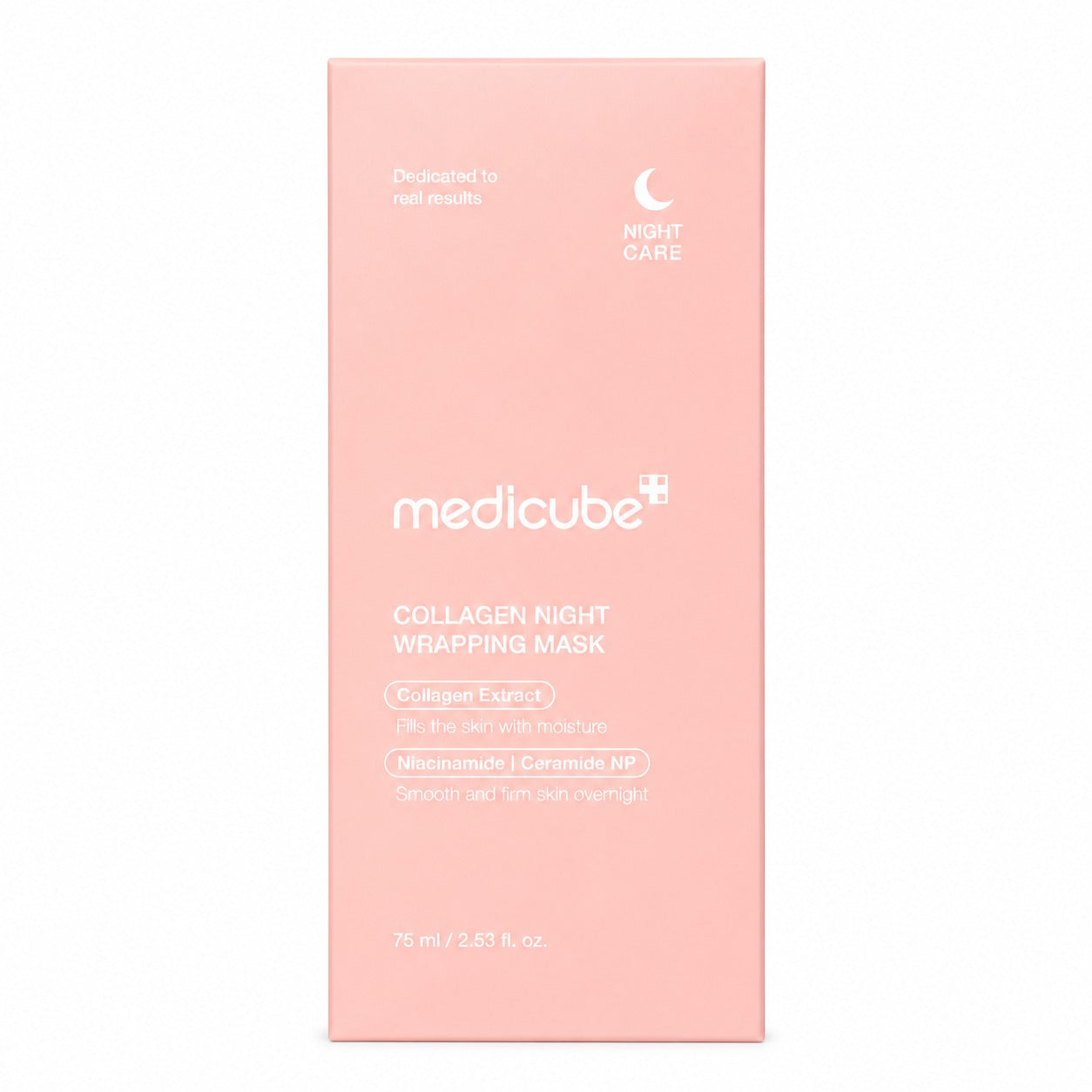𝗠𝗘𝗗𝗜𝗖𝗨𝗕𝗘 Collagen Night Wrapping Mask Gece Boyu Nemlendirici ve Dolgunlaştırıcı Maske 75ml