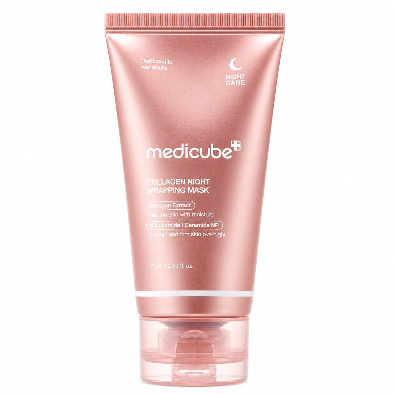 𝗠𝗘𝗗𝗜𝗖𝗨𝗕𝗘 Collagen Night Wrapping Mask Gece Boyu Nemlendirici ve Dolgunlaştırıcı Maske 75ml