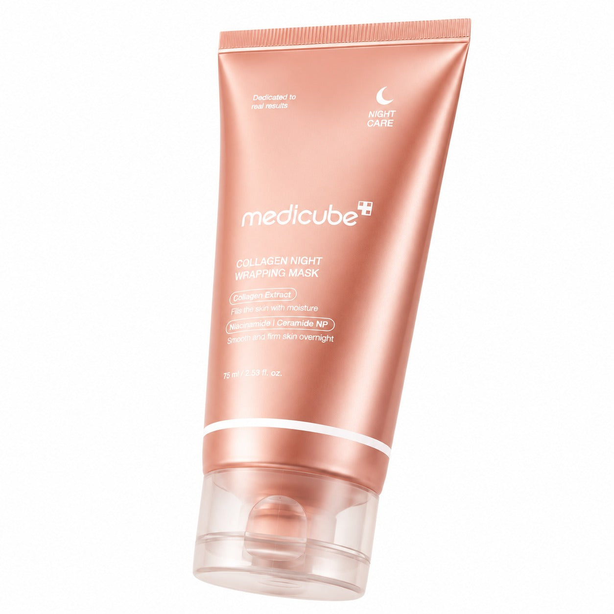 𝗠𝗘𝗗𝗜𝗖𝗨𝗕𝗘 Collagen Night Wrapping Mask Gece Boyu Nemlendirici ve Dolgunlaştırıcı Maske 75ml
