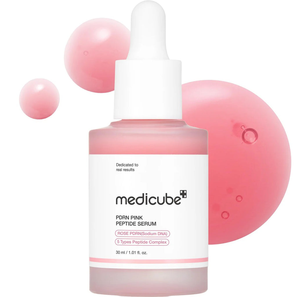 Medicube PDRN Pink Peptide Serum Regenerating and Firming Facial Serum 30ml